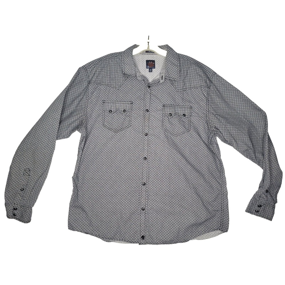 Moonshine Spirit by Brad Paisley Mens XL Western Long Sleeve Pearl Snap Shirt